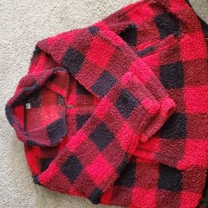 Euc sherpa fleece sweater